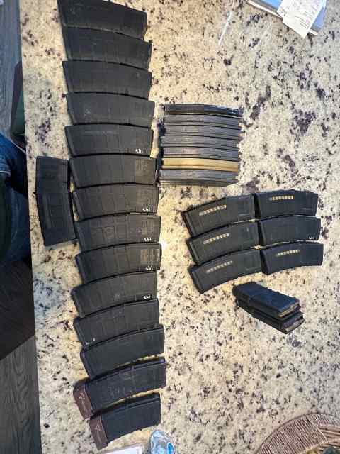 Ar-15 magazines and ammo 