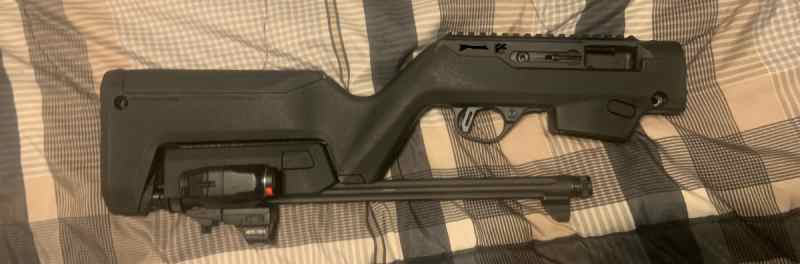 Ruger PC carbine with accessories and upgrades