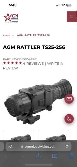 Thermal Scope (AGM Rattler)