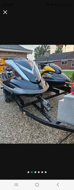 2x Jet Skis and Trailer for Trade 