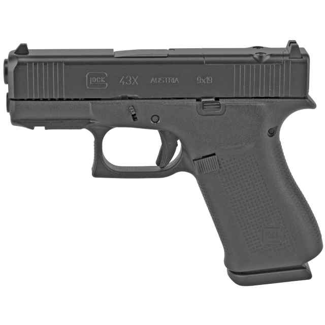 GLOCK G43X MOS SUBCOMPACT 9MM LUGER 3.41″ 10+1 (PX
