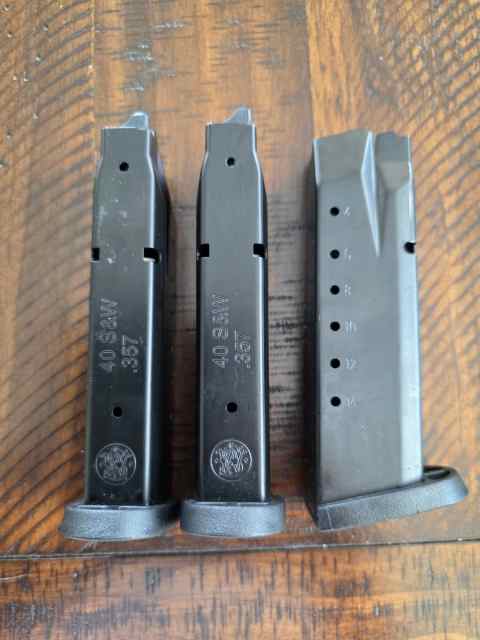 S&amp;W M&amp;P full size magazines 3qty