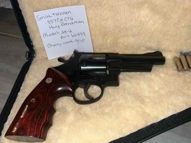 Smith and Wesson .357 hwy patrolman 