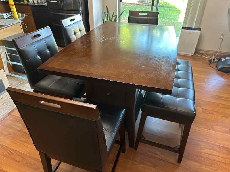 Fs/ft: 6pcs dining table