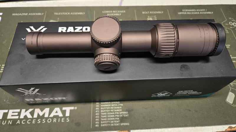 Vortex Razor  HD 1-6x24. Gen II