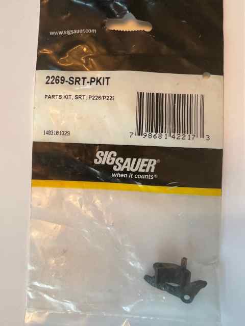 Sig Sauer P229 short reset trigger parts kit (SRT)