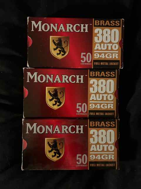 Monarch Brass 380 Auto 94 grain