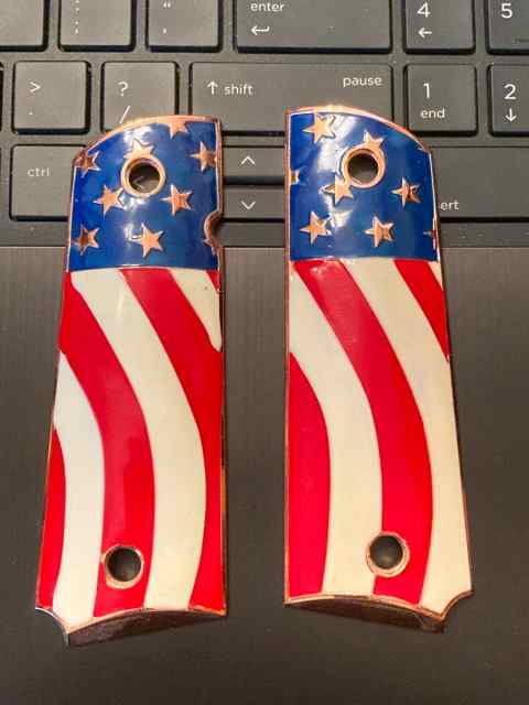 American flag 1911 grips