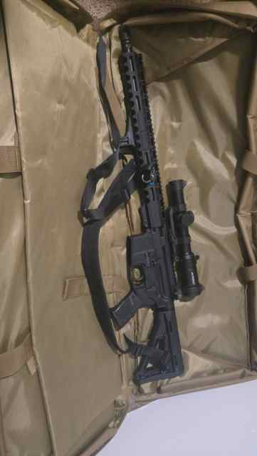 Smith &amp; Wesson M&amp;P 15 (with some upgrades)