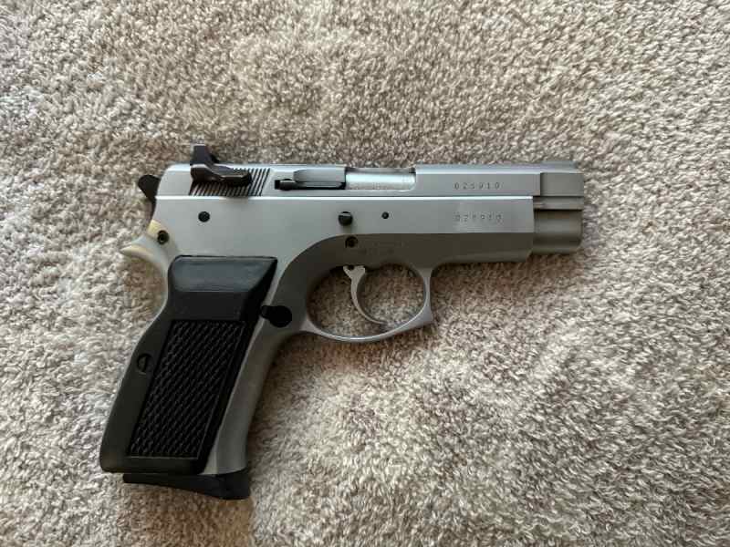 Tanfoglio BTA90 9mm stainless finish