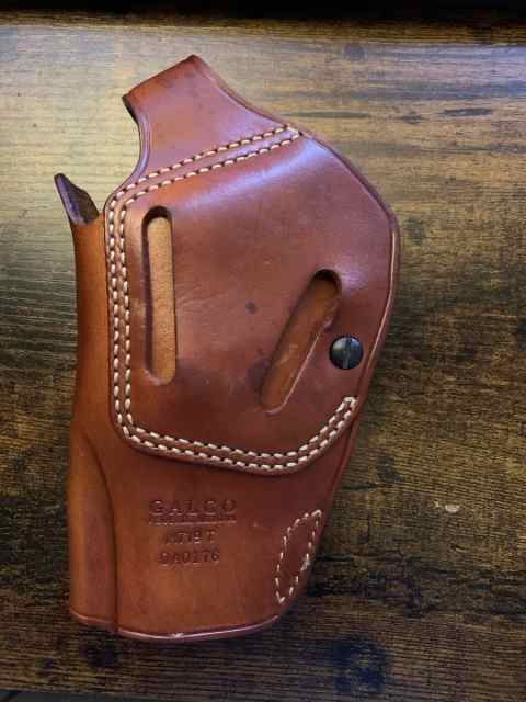 Galco Combat Master Ruger Security Six Leather Hol