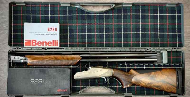 Benelli 828U Field Walnut Nickel 12 GA