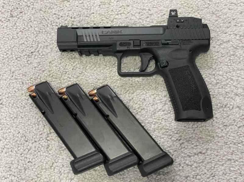 Canik TPSFX 9mm with Vortex Venom 6 MOA red dot