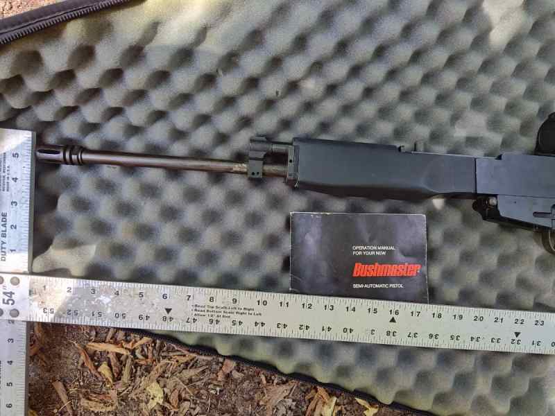 Low serial Gwinn Bushmaster Rifle