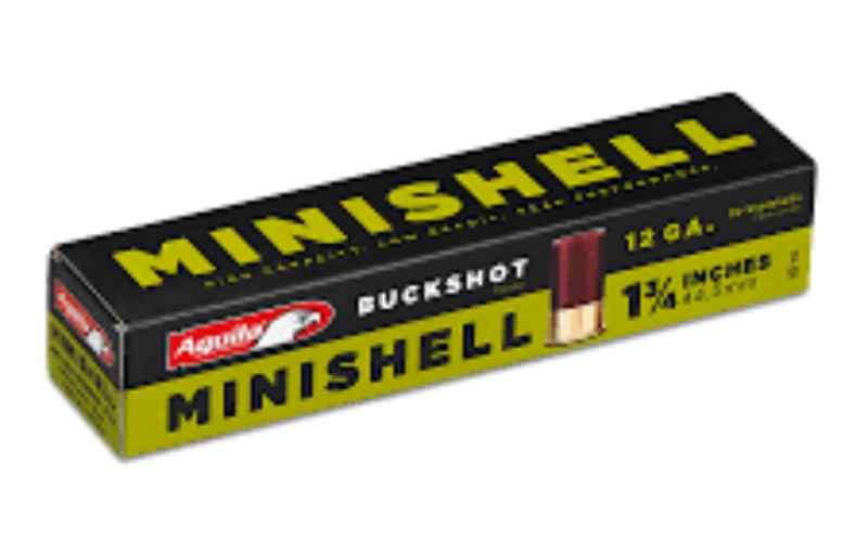 Aguila 12ga minishell buckshot