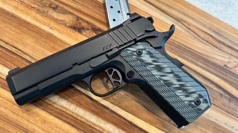 Dan Wesson 1911 9MM blk aluminum bobtail 