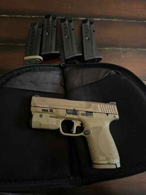 FS/FT Smith Wesson mp9 m2.0 Fde 