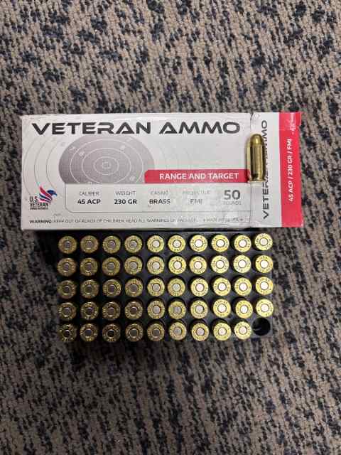 45 acp case 500rds