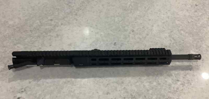 AR15 Upper with Midwest Industries ULTRA Light Han