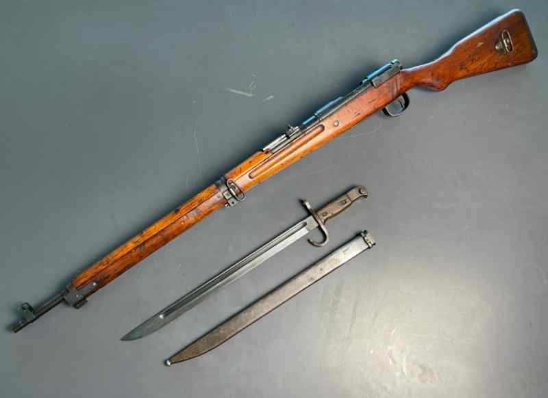 Japanese Arisaka Type 99 Rifle 7.7 Jap W/ Bayonet