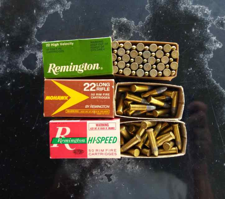 Vintage 100+ Rounds Remington 22 Long With Boxes