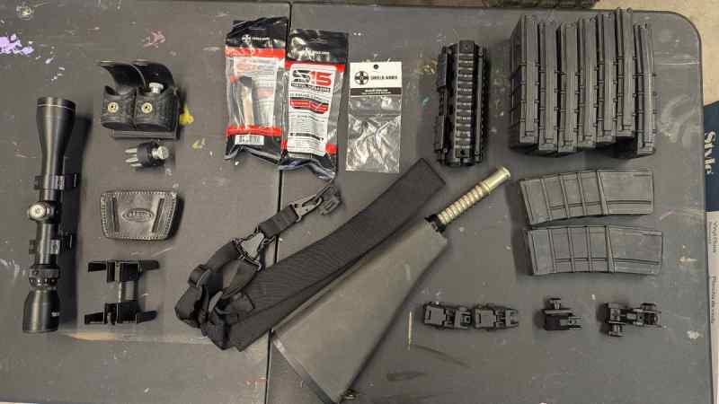 MIsc Parts for sale AR Stock and Mags