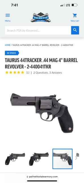 Wtb 44mag or 357mag revolver 