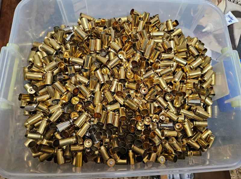 Once Fired 45ACP Brass for sale - 30 Pounds