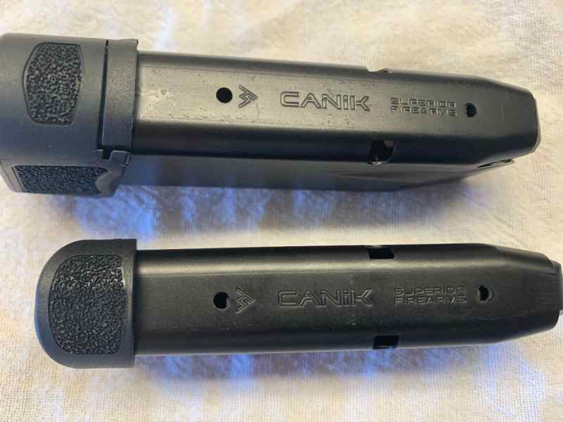 Canik MC9 Magazines - 12&amp;15 round