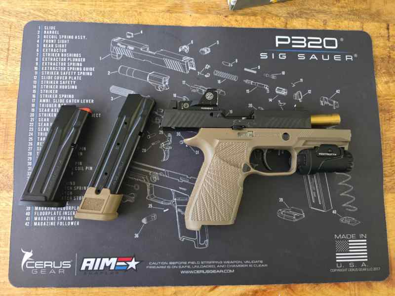 Sig Sauer P320 with extras