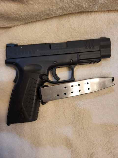 4.5 Springfield XDM 45 acp Match Grade 