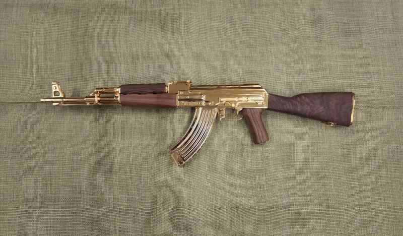 ZASTAVA GOLD PLATED M7O AK-47