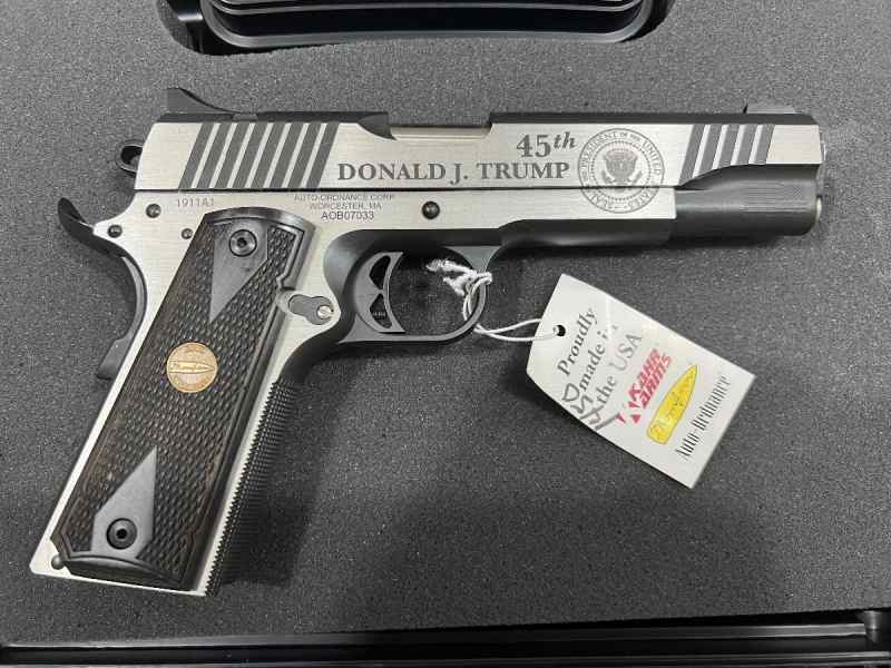 Auto Ordnance 1911 TRUMP Edition