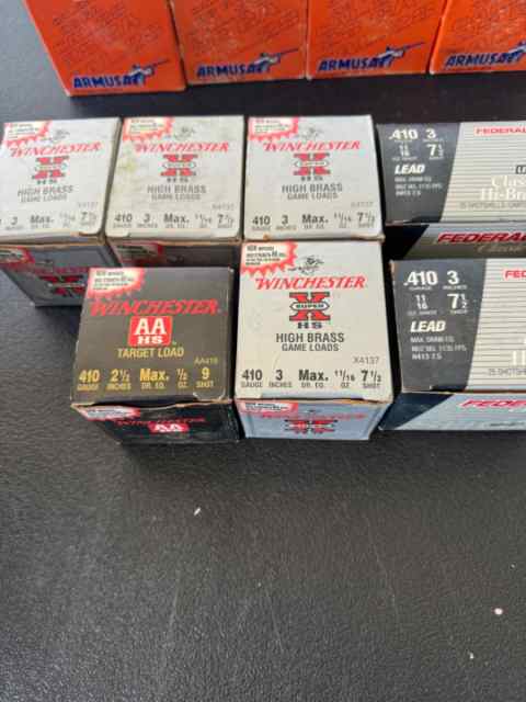 .410 GA 3 Inch 7 1/2 shot 7 Boxes (25 per)