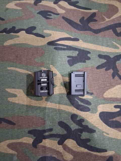 Picatinny RMR mount/T2 footprint combo