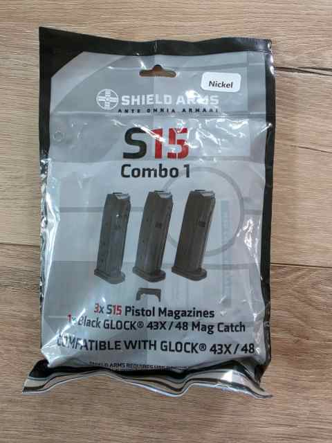 Shield Arms 15 Rd Magazine Combo - Brand New $110