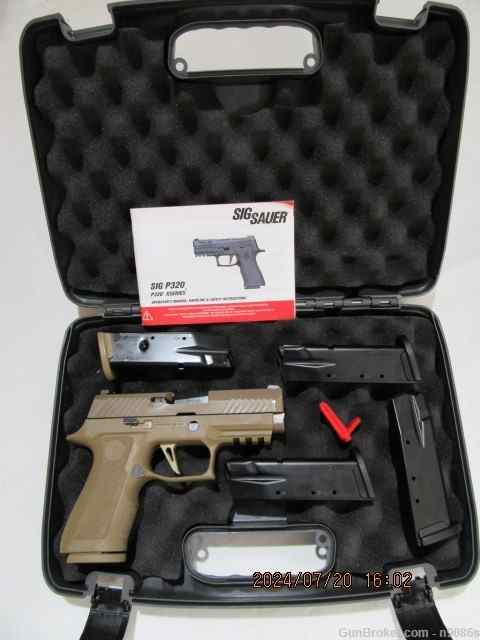 Sig P320 FDE 357 Sig