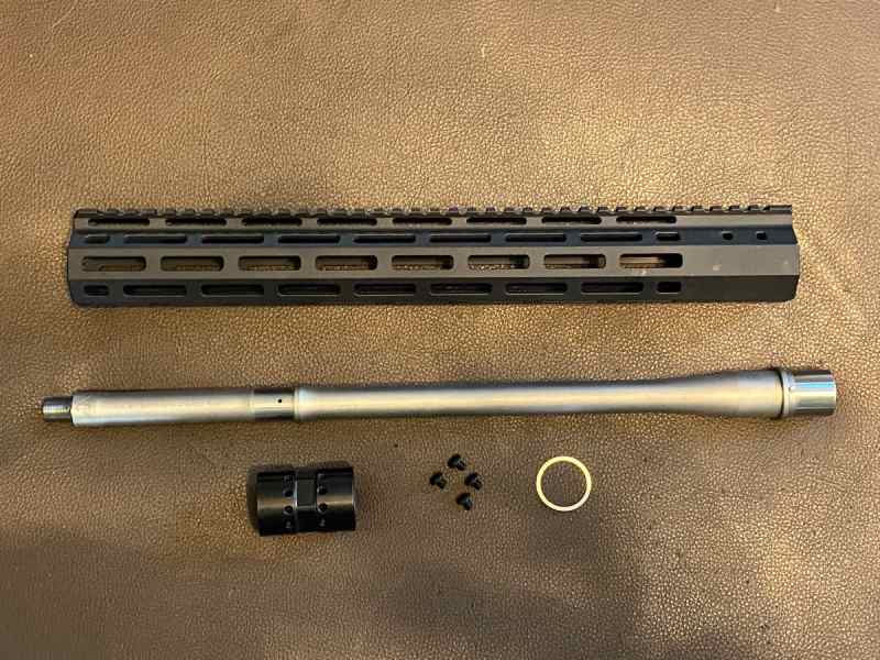 Wilson Combat barrel, handguard, gas block &amp; tube