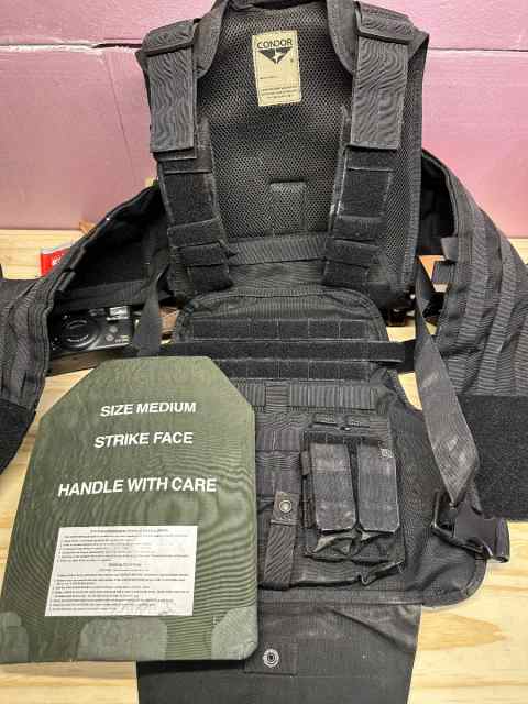 Body armor  level four plates