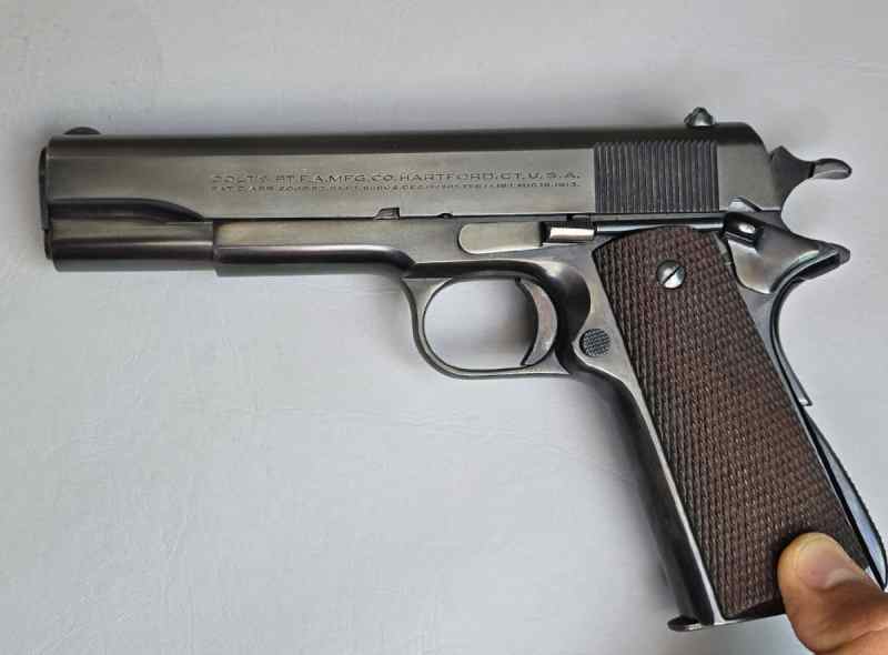 COLT 38 SUPER PRE WAR