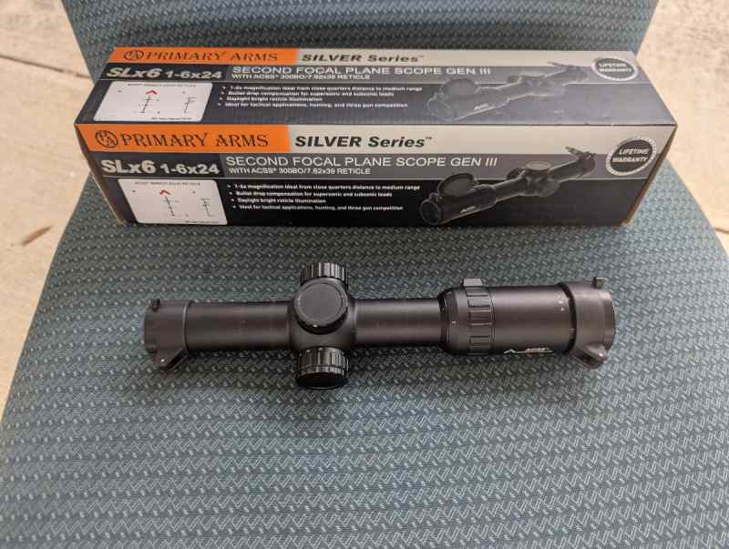 Primary Arms 1-6x24 SFP 7.62x39/.300 BLK Reticle